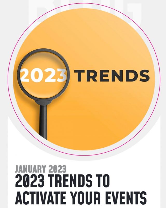 Our 2023 Trend Report is live on our website 👀 (link in stories) or check out www.activateevents.com/ social🚀

#activateevents 
#liveevents
#hybridevents
#corporateevents
